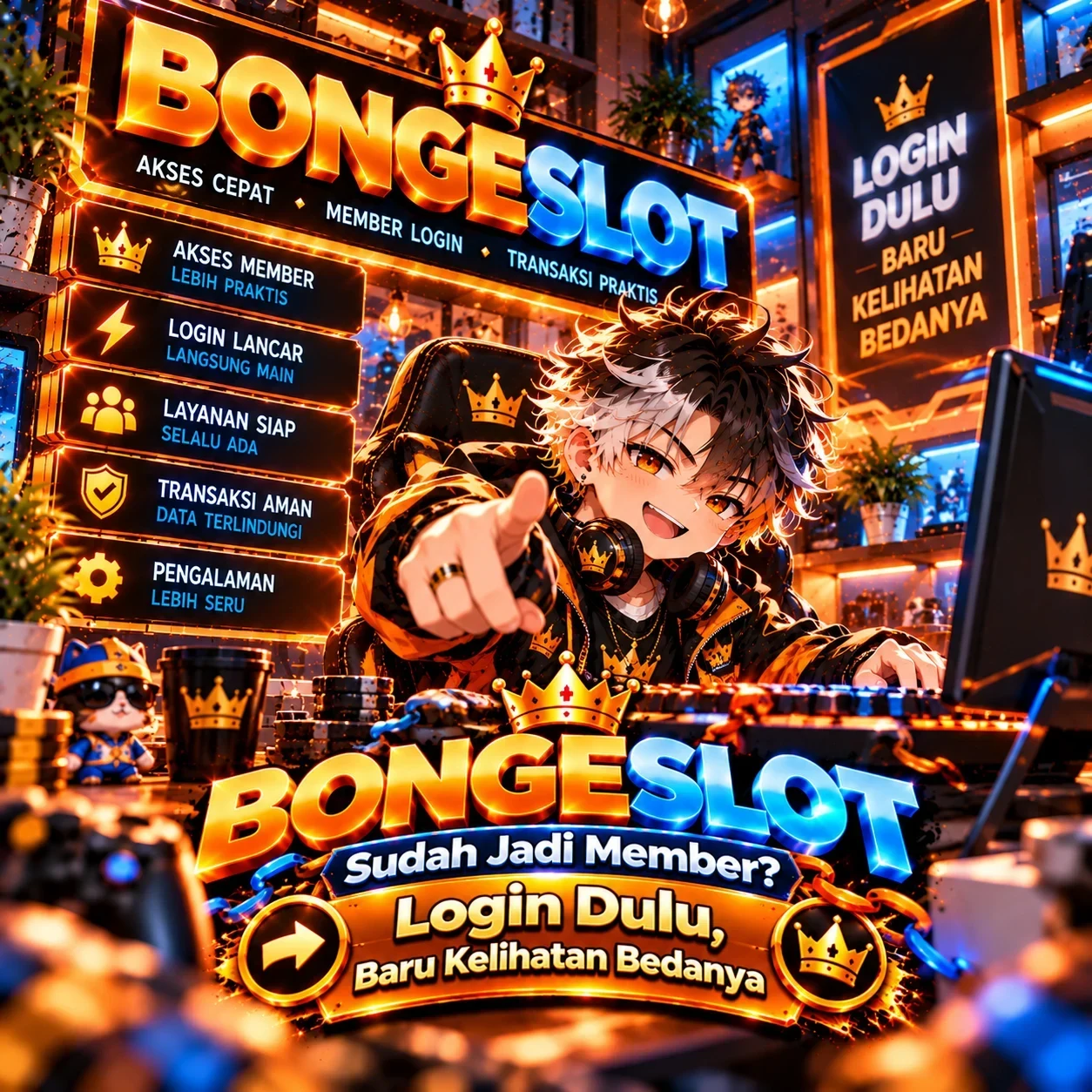 BONGESLOT » Sudah Jadi Member? Login Dulu, Baru Kelihatan Bedanya oleh Hey siriusly